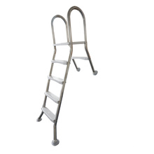 316 Stainless Steel above ground pool ladder with 4 Steps